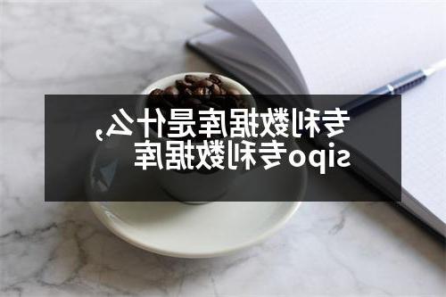 专利数据库是什么,sipo专利数据库