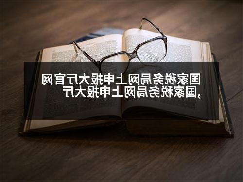 国家税务局网上申报大厅官网,国家税务局网上申报大厅