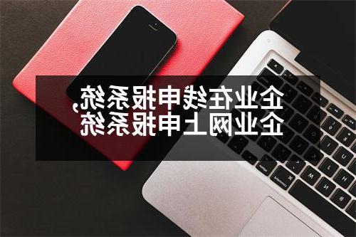 企业在线申报系统,企业网上申报系统