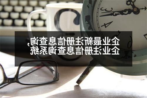 企业最新注册信息查询,企业注册信息查询系统